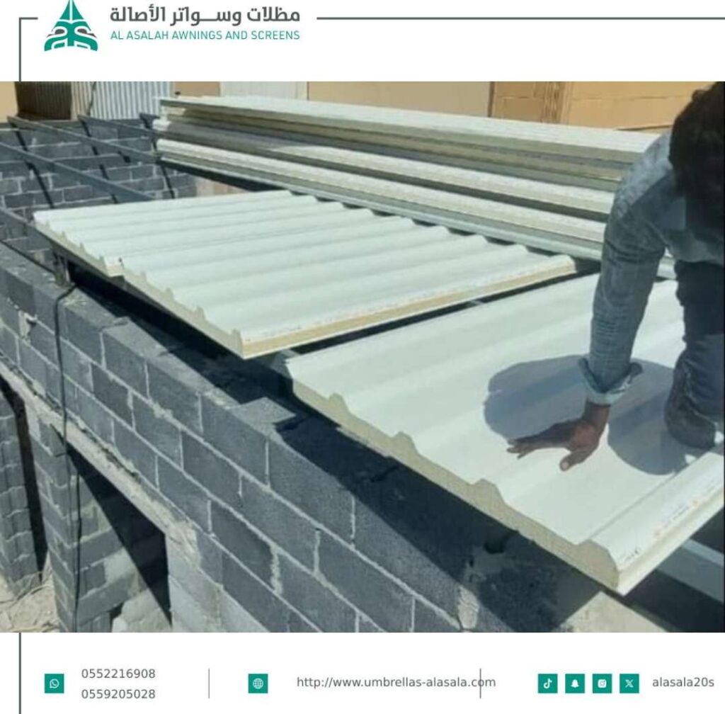 مقاول تركيب ساندوتش بانل الرياض