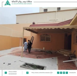 تركيب مظلات مداخل الرياض